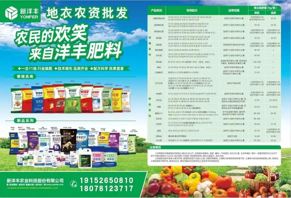 洋丰复合肥,春耕惠农送一包也是批发价,2t起订出厂价真正 - 抖音