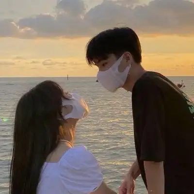 超可爱情侣头像一对甜蜜图片唯美情侣真人浪漫微信头像大全