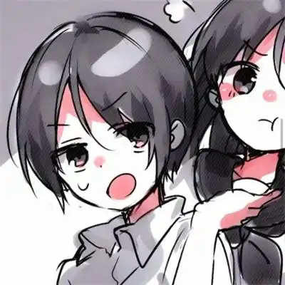 超火甜蜜的动漫情头一对两张图片_情侣动漫头像_头像屋
