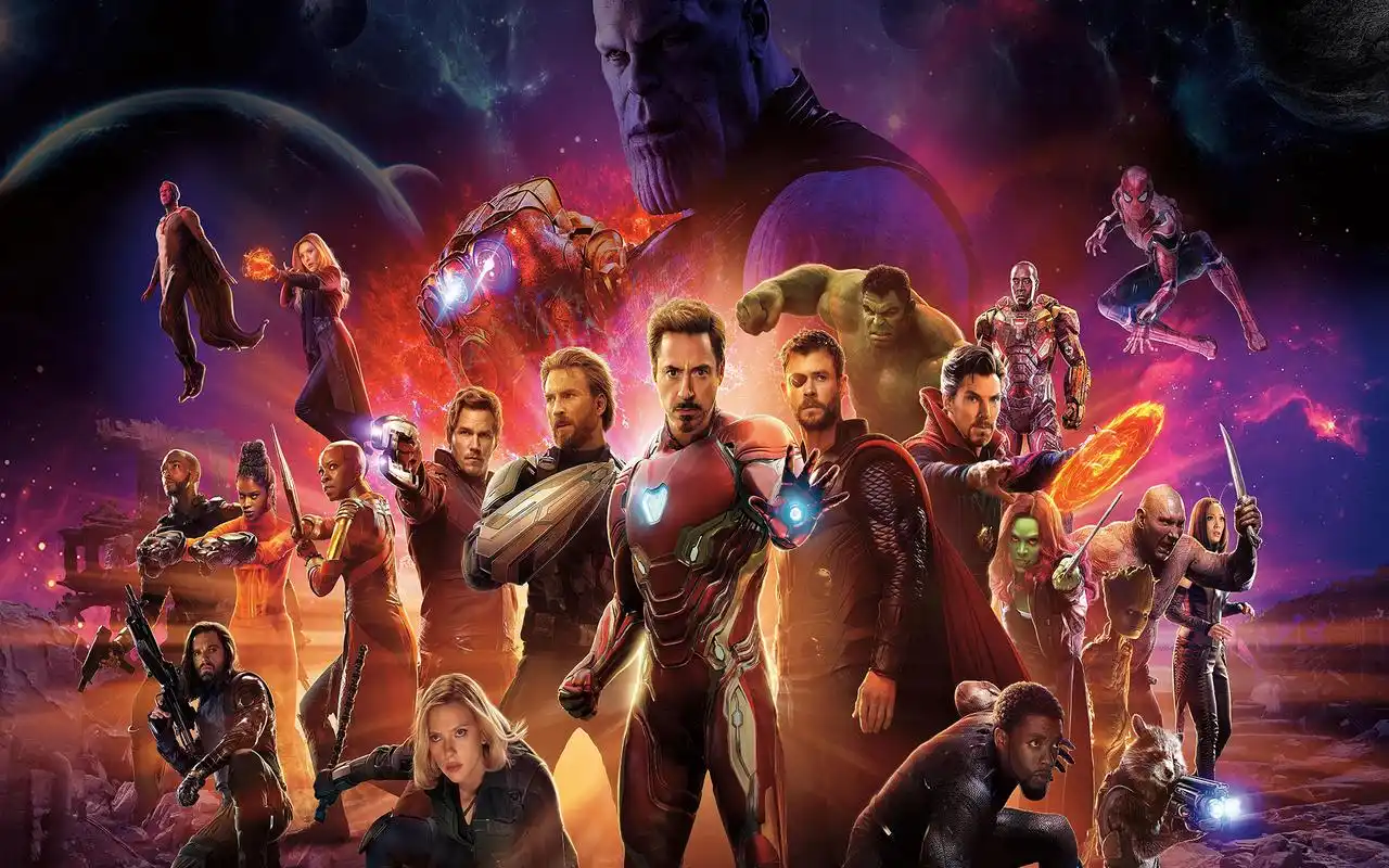 《复仇者联盟3:无限战争》电影海报图片壁纸