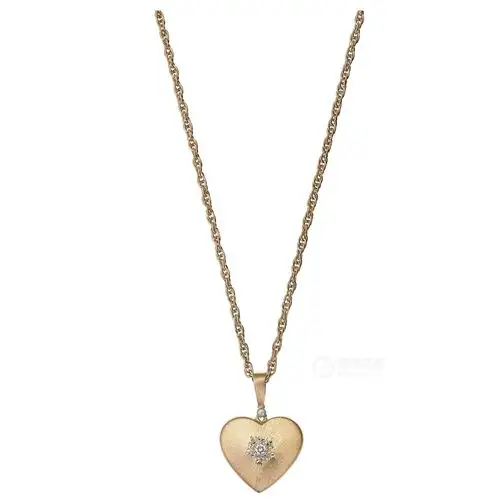 布契拉提macri玫瑰金钻石吊坠项链项链(1 / 1)