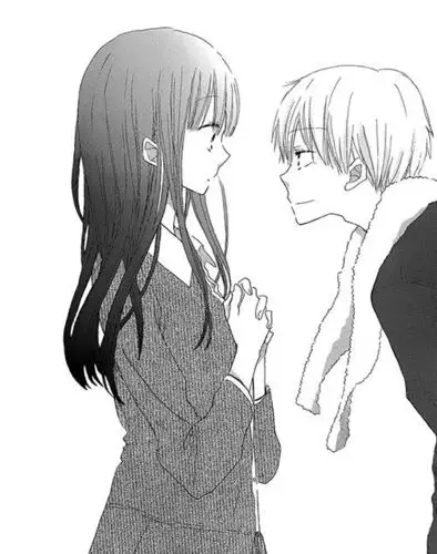 漂亮的黑白情侣插画图片分享 - 插画图片_插画师_插画壁纸_场景插画