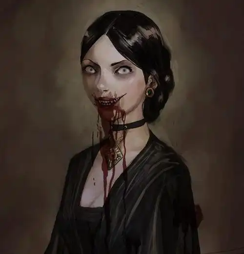 要么死要么疯,面对吸血女魔头,画家必须回答这道送命题