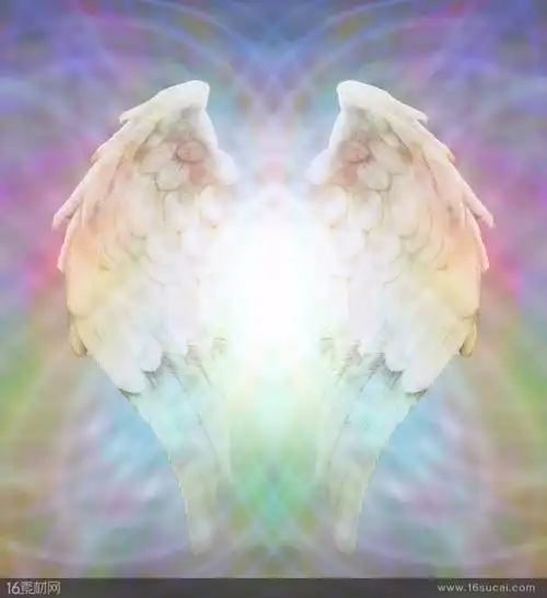 炫彩翅膀创意高清图片