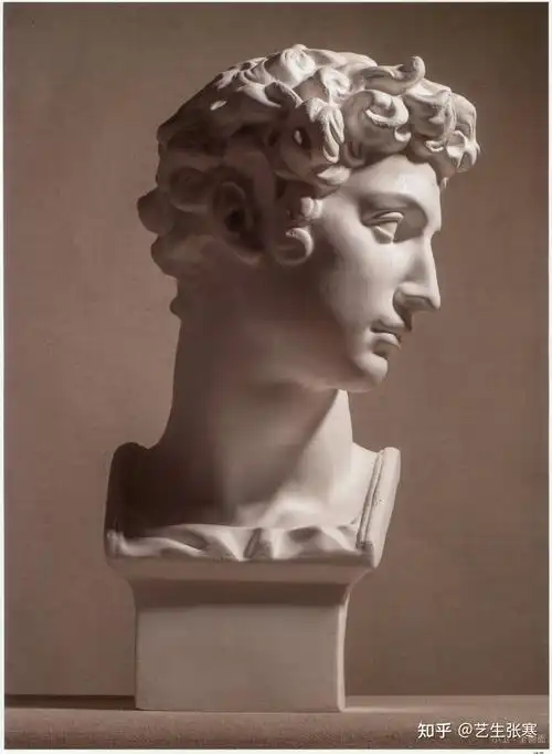 有没有素描石膏像的高清照片素材