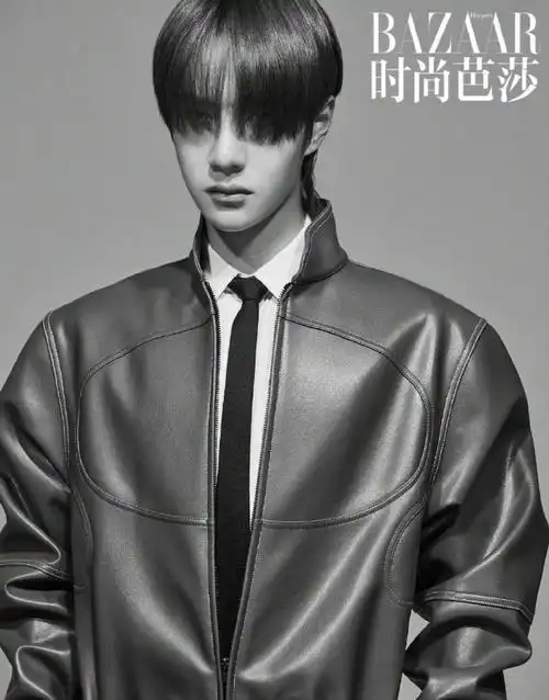 王一博 杂志大片中的蜕变