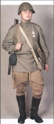 二战苏联红军军服一点也不比德军差