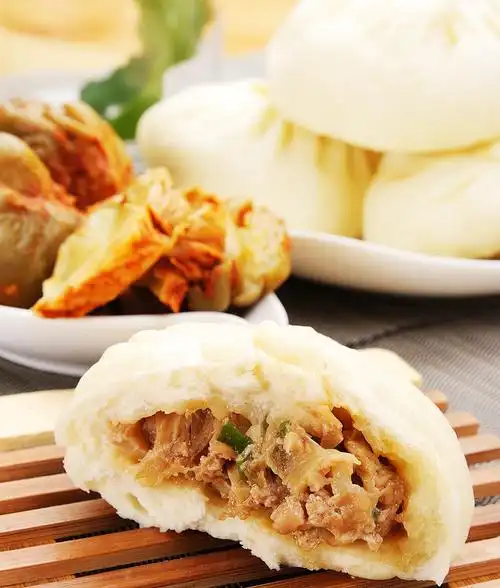 南宁餐饮美食摄影包子菜包肉包早餐小吃菜图拍摄