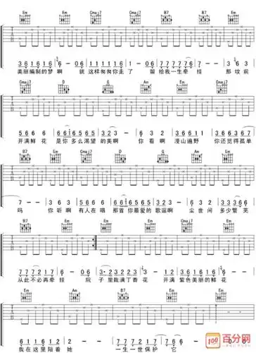 流行歌曲吉他谱简单版流行歌曲吉他谱大全