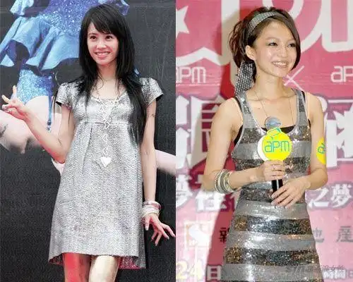 蔡依林pk张韶涵夏装