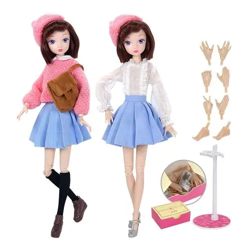心怡小布叶罗丽obbjd可儿娃娃时装贝雷帽换装娃娃娃娃