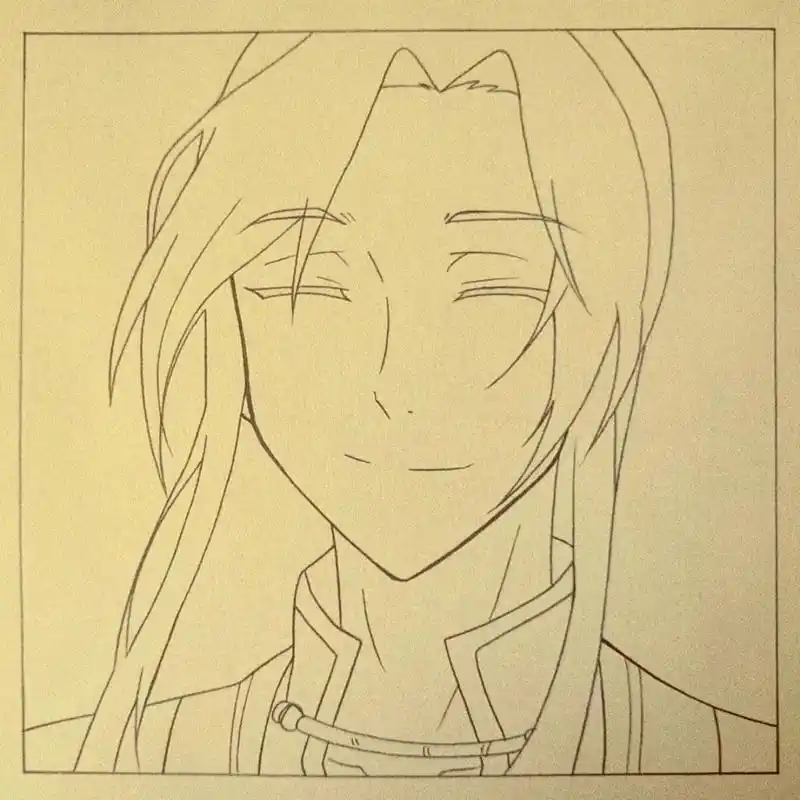 花城手绘 为你花开满城,明灯三千～# 木子原创作品