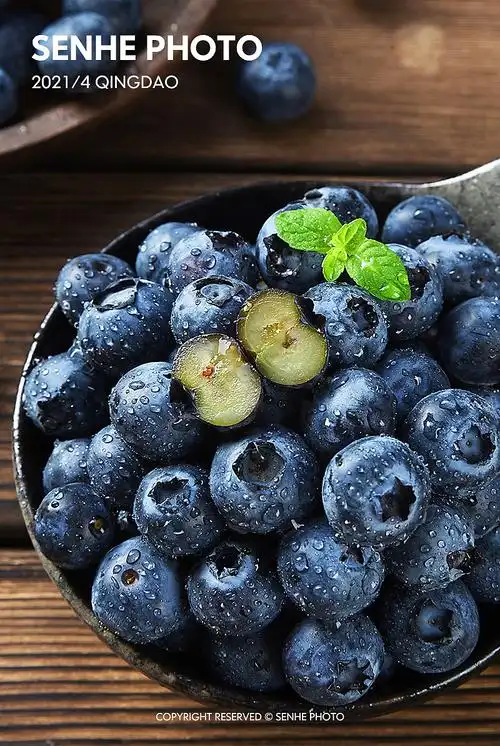 新鲜蓝莓拍摄|摄影|美食摄影|青岛森和视觉摄影 - 原创作品 - 站酷