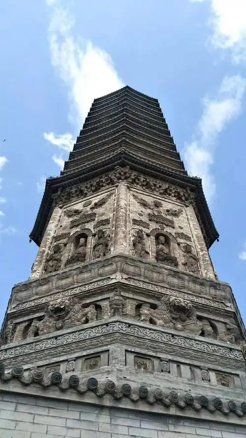 广胜寺塔拍摄于辽宁省锦州市义县广胜寺