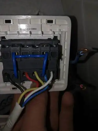 浴霸4控开关怎么接线