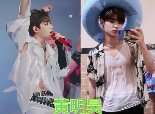 有种"喜欢"叫npc秀腹肌,朱正廷常见,黄明昊还好,蔡徐坤别藏了_人气