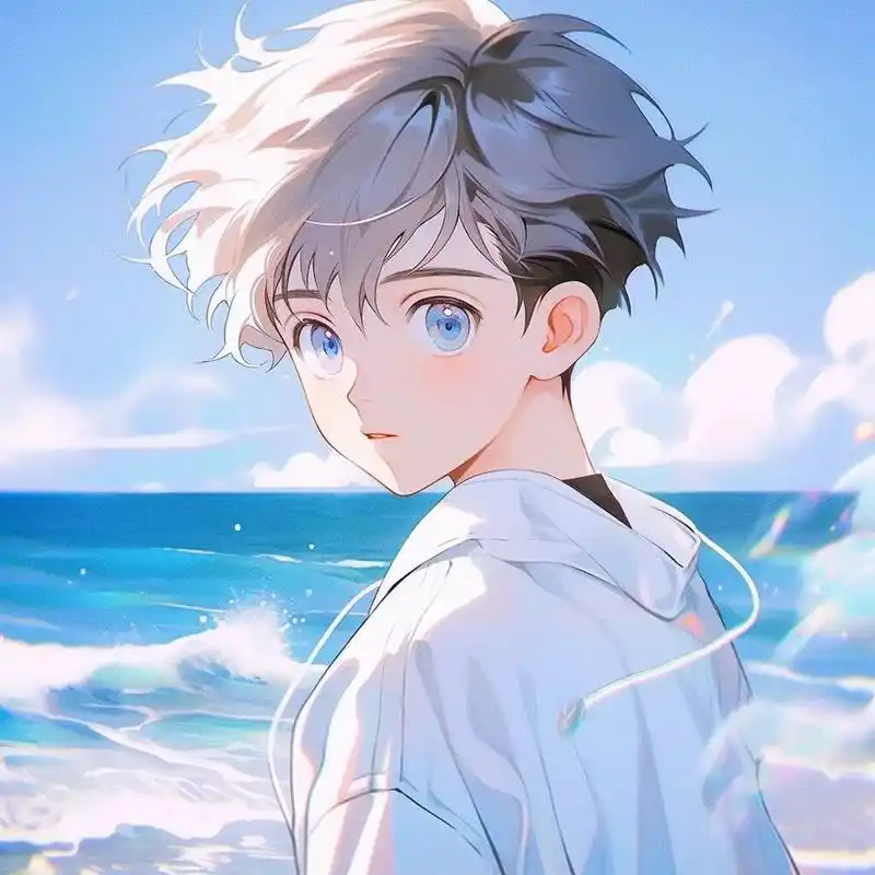 蓝蓝的大海 61 男生阳光帅气头像7815 时时刻刻都要照顾好自己