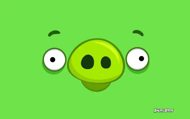 愤怒的小鸟之猪头壁纸