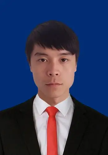 求大神帮忙给p个正装,背景换成深蓝色,谢谢!