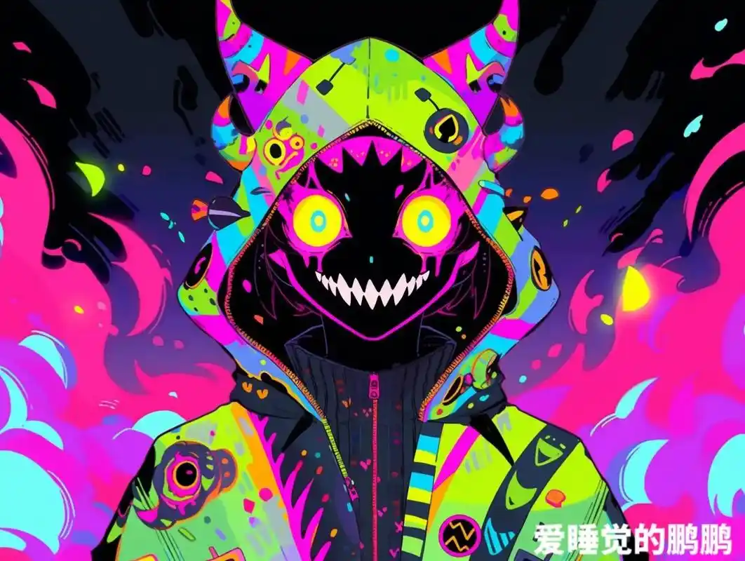 《外星人》#插画 #绘画 #外星人 #科幻画 #幻想生物   - 抖音