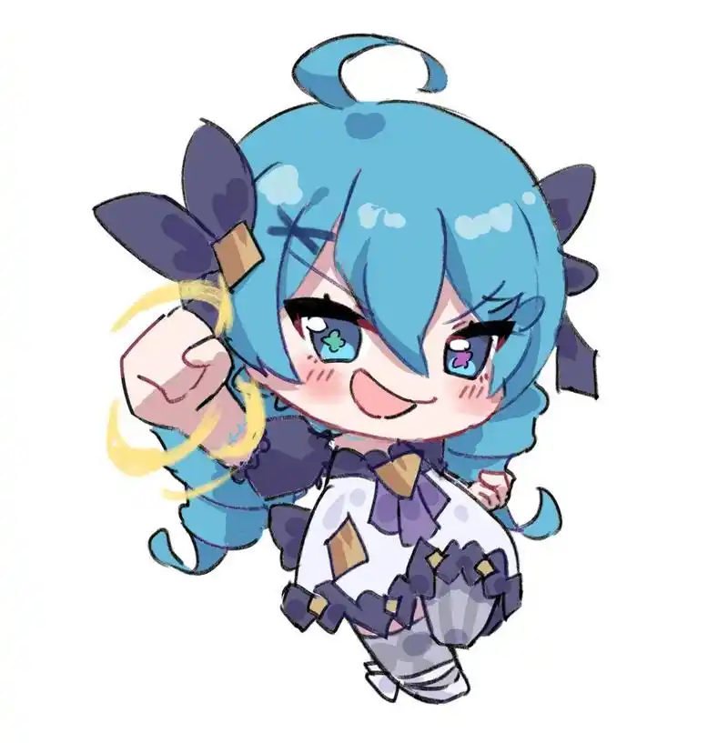 lol玩家#萌爆的格温qq人~作者:momiko_dayo#英雄联盟