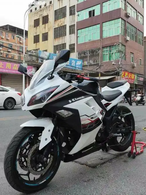 出售精品二手双杠水冷400cc小忍者一台