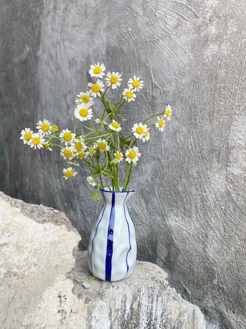 日式小花瓶桌面陶瓷花瓶插花干花家居饰品瑕疵花瓶清新文艺花瓶