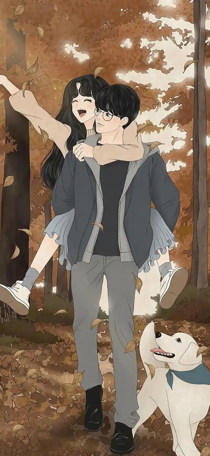 壁纸 #动漫壁纸 #壁纸手机超清全面屏 #情侣 #情侣日常 - 抖音