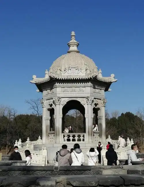 冬游"圆明园遗址公园"