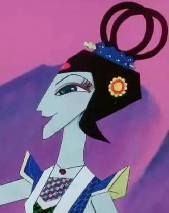 青蛇精简介_头像图片-《葫芦娃》人物 - 白鸟acg