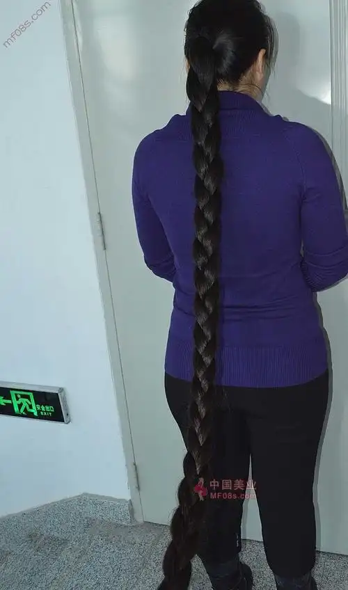 剪下超长发女近二米长发-爱的边缘227#(20)