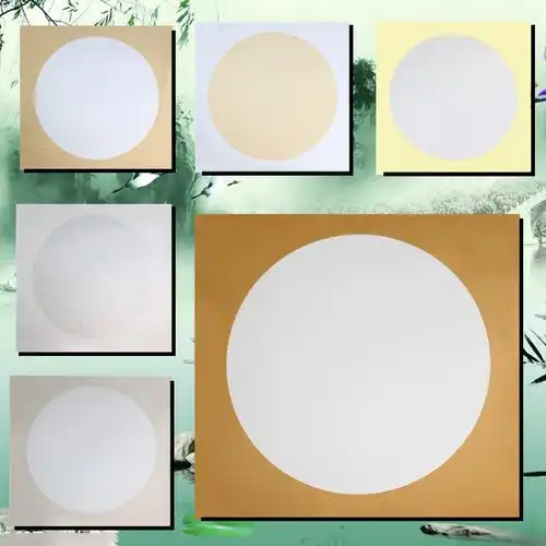 批发加厚美术宣纸卡纸空白镜面宣纸毛笔书法国画宣纸多款式