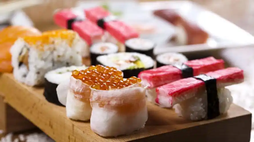 高清4k寿司图片