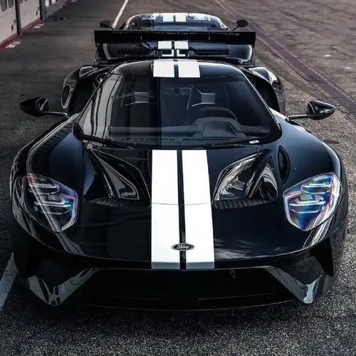 黑色福特ford gt#豪车超跑##汽车视觉