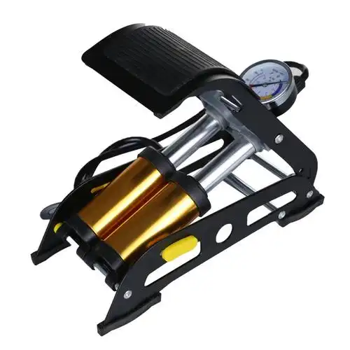 脚踩打气筒高压迷你便携式自行车电动车摩托车汽车家用脚踏充气泵