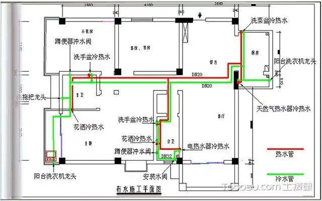 水电暗线装修布线图注意事项有哪些掌握这些不用愁