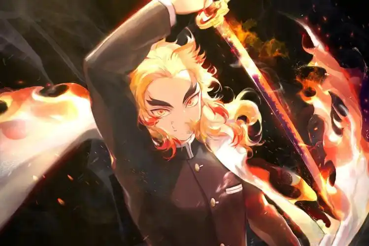 wallpaperengine鬼灭之刃炎柱动态壁纸