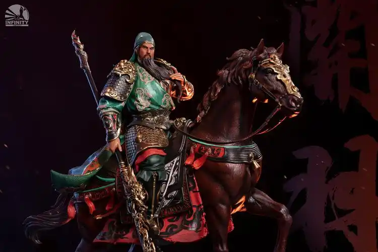 [新闻资讯] 开天工作室x三国演义 提刀武圣·关云长 1/7全身像