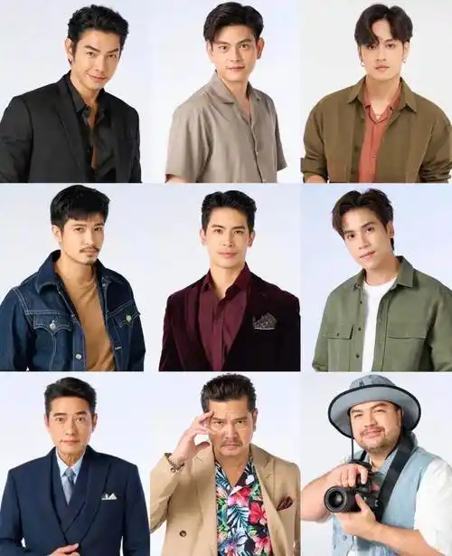 小水新剧《金色光芒》:1女vs 9男,泰剧界的爽文新标杆?