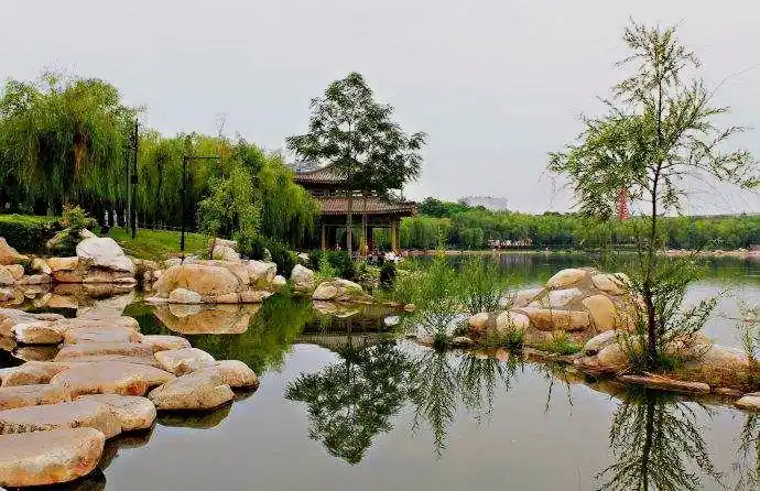 10.23游玩西安曲江池遗址公园手机随拍