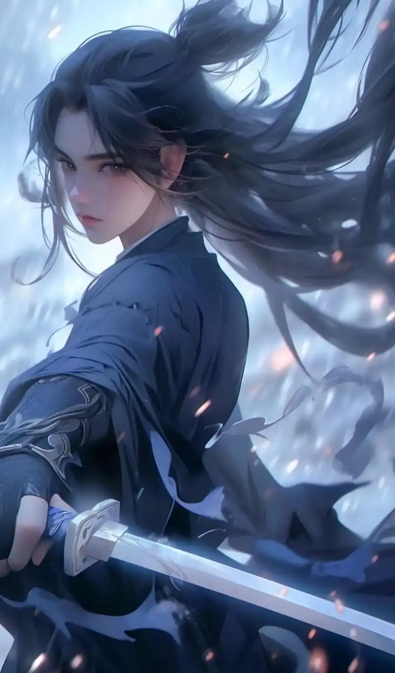 ai绘画(古风)(侠客)咒语分享:     a fantas - 抖音