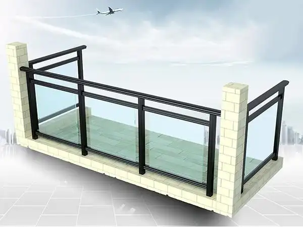 铝合金玻璃护栏