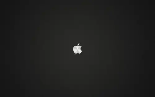 苹果标志简约系统桌面壁纸