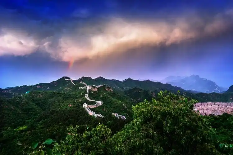 雨中长城 - 地方类-摄影大赛2016 - 国家地理中文网