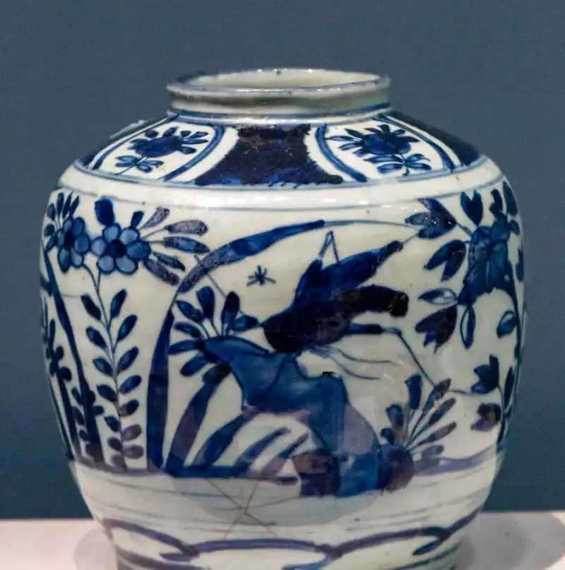 《人间烟火抚凡心》-明清民窑青花瓷/「壹」/草木华滋-鸟语花香