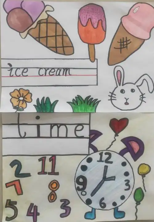 让记单词变得so easy——库尔勒市第十六中学英语单词卡片制作大赛