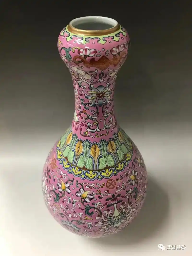 乾隆粉彩#艺术品投资#古玩收藏#清代花瓶 - 抖音