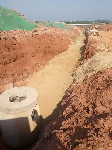 长泾路w17～w21污水管沟槽回填沙报验