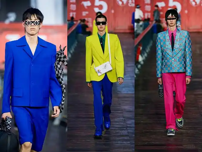 lv2021春夏男装大秀被嘲土到极致到底是潮流还是泥石流