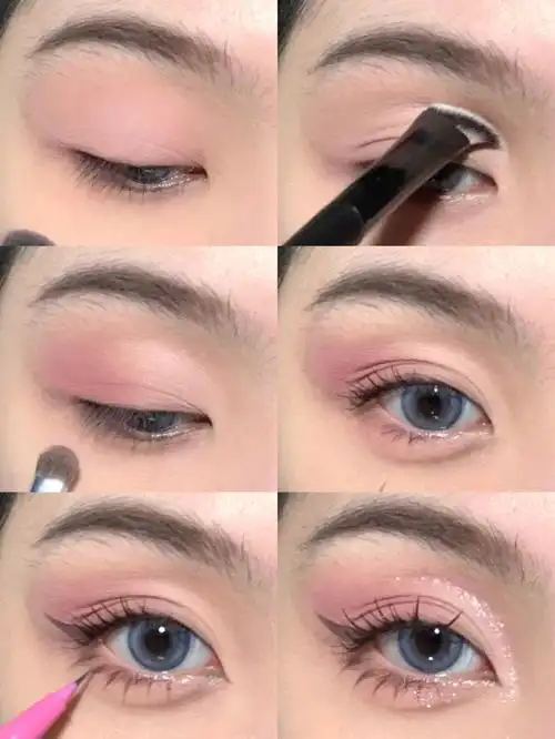 无遮瑕0基础截断式甜妹快画这个兔系眼妆